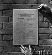lata 50-te, Warszawa, Polska
Przepisy dla obsługujących kotły parowe z 1923 r.
Fot. Irena Jarosińska, zbiory Ośrodka KARTA