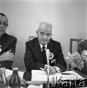 10.09.1974, Skierniewice, Polska.
XIX Międzynarodowy Kongres Ogrodniczy w Instytucie Sadownictwa, n/z profesor Szczepan Pieniążek.
Fot. Irena Jarosińska, zbiory Ośrodka KARTA