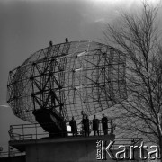 1967, Warszawa, Polska.
Radiolokator Avia B, opracowany przez specjalistów z Przemysłowego Instytutu Telekomunikacji.
Fot. Irena Jarosińska, zbiory Fundacji Ośrodka KARTA