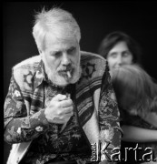 Ok. 1990, Warszawa, Polska.
Andrzej Wawrzyniak i Monika Chwilczyńska (Wawrzyniak).
Fot. Irena Jarosińska, zbiory Fundacji Ośrodka KARTA
