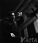 1959, Warszawa, Polska.
Stanisław Skrowaczewski, dyrygent.
Fot. Irena Jarosińska, zbiory Ośrodka KARTA