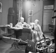 Marzec 1960, Warszawa, Polska.
Teatr Sensacji 
