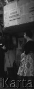 Marzec 1960, Warszawa, Polska.
Teatr Sensacji 