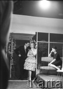 Marzec 1960, Warszawa, Polska.
Teatr Sensacji 