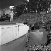 25-28.06.1970, Opole, Polska.
VIII Krajowy Festiwal Piosenki Polskiej.
Fot. Irena Jarosińska, zbiory Ośrodka KARTA