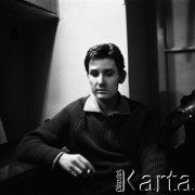 Ok. 1958, Warszawa, Polska.
Henryk Boukołowski, aktor.
Fot. Irena Jarosińska, zbiory Fundacji Ośrodka KARTA