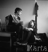 Lata 60., Sopot, Polska.
Alicja Boniuszko, baletnica (L).
Fot. Irena Jarosińska, Irena Jarosińska, zbiory Fundacji Ośrodka KARTA