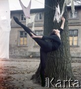 Lata 60., Sopot, Polska.
Alicja Boniuszko, baletnica.
Fot. Irena Jarosińska, zbiory Fundacji Ośrodka KARTA