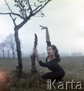 Lata 60., Sopot, Polska.
Alicja Boniuszko, baletnica.
Fot. Irena Jarosińska, zbiory Fundacji Ośrodka KARTA