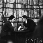 Lata 60., Warszawa, Polska.
Kawiarnia 