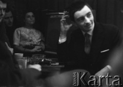 Lata 60., Warszawa, Polska.
Kawiarnia 