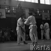 1978-1979, Warszawa, Polska.
Międzynarodowy Turniej Warszawski Judo w hali Akademii Wychowania Fizycznego.
Fot. Irena Jarosińska, zbiory Fundacji Ośrodka KARTA