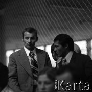 1978-1979, Warszawa, Polska.
Międzynarodowy Turniej Warszawski Judo w hali Akademii Wychowania Fizycznego.
Fot. Irena Jarosińska, zbiory Fundacji Ośrodka KARTA
