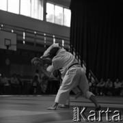 1978-1979, Warszawa, Polska.
Międzynarodowy Turniej Warszawski Judo w hali Akademii Wychowania Fizycznego.
Fot. Irena Jarosińska, zbiory Fundacji Ośrodka KARTA