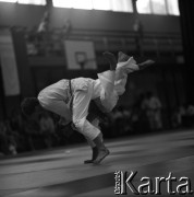 1978-1979, Warszawa, Polska.
Międzynarodowy Turniej Warszawski Judo w hali Akademii Wychowania Fizycznego.
Fot. Irena Jarosińska, zbiory Fundacji Ośrodka KARTA