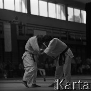 1978-1979, Warszawa, Polska.
Międzynarodowy Turniej Warszawski Judo w hali Akademii Wychowania Fizycznego.
Fot. Irena Jarosińska, zbiory Fundacji Ośrodka KARTA