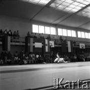 1978-1979, Warszawa, Polska.
Międzynarodowy Turniej Warszawski Judo w hali Akademii Wychowania Fizycznego.
Fot. Irena Jarosińska, zbiory Fundacji Ośrodka KARTA