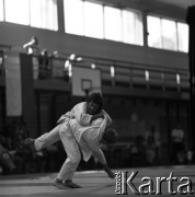 1978-1979, Warszawa, Polska.
Międzynarodowy Turniej Warszawski Judo w hali Akademii Wychowania Fizycznego.
Fot. Irena Jarosińska, zbiory Fundacji Ośrodka KARTA