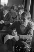 Lata 60., Szczecin, Polska.
Zajęcia na Politechnice Szczecińskiej.
Fot. Irena Jarosińska, zbiory Ośrodka KARTA
