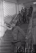 10.02.1961, Śląsk, Polska.
Górnicy Rybnickiego Okręgu Węglowego.
Fot. Irena Jarosińska, zbiory Ośrodka KARTA