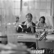 1974, Gdańsk, Polska.
Pracownice ze Spółdzielni Pracy 