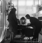 1974, Gdańsk, Polska.
Pracownicy Spółdzielni Pracy 