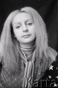 Lata 80., Polska.
Kobieta.
Fot. Irena Jarosińska, zbiory Ośrodka KARTA