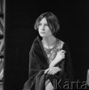 1976, Warszawa, Polska.
Dziennikarka Małgorzata Dzieduszycka-Ziemilska.
Fot. Irena Jarosińska, zbiory Ośrodka KARTA