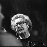 Lata 60., Kraków, Polska.
Międzynarodowe Sympozjum Tłumaczy.
Fot. Irena Jarosińska, zbiory Ośrodka KARTA