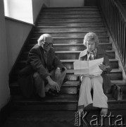 Lata 60., Kraków, Polska.
Międzynarodowe Sympozjum Tłumaczy.
Fot. Irena Jarosińska, zbiory Ośrodka KARTA