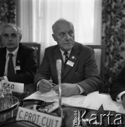 10.09.1974, Skierniewice, Polska.
XIX Międzynarodowy Kongres Ogrodniczy w Instytucie Sadownictwa.
Fot. Irena Jarosińska, zbiory Ośrodka KARTA
