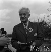 10.09.1974, Skierniewice, Polska.
XIX Międzynarodowy Kongres Ogrodniczy w Instytucie Sadownictwa, n/z profesor Szczepan Pieniążek.
Fot. Irena Jarosińska, zbiory Ośrodka KARTA
