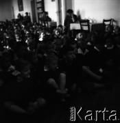 Lata 60., Warszawa, Polska.
Eksperymentalna Szkoła Podstawowa nr 176 przy placu Inwalidów.
Fot. Irena Jarosińska, zbiory Fundacji Ośrodka KARTA