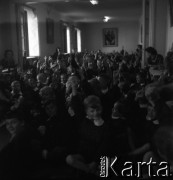 Lata 60., Warszawa, Polska.
Eksperymentalna Szkoła Podstawowa nr 176 przy placu Inwalidów.
Fot. Irena Jarosińska, zbiory Fundacji Ośrodka KARTA