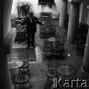 1971, Warszawa, Polska.
Wojciech Siemion, aktor.
Fot. Irena Jarosińska, zbiory Fundacji Ośrodka KARTA