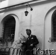 1971, Warszawa, Polska.
Wojciech Siemion, aktor.
Fot. Irena Jarosińska, zbiory Fundacji Ośrodka KARTA