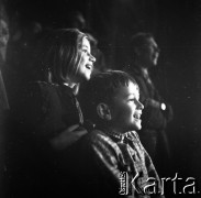 1962, Warszawa, Polska.
Rewia na lodzie 
