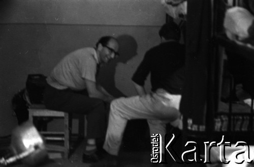 1959, miejsce nieznane, Polska.
Plan zdjęciowy filmu 
