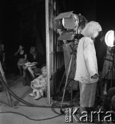 1961, Warszawa, Polska.
Casting do roli Wawrzka w filmie 