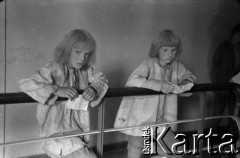 1961, Warszawa, Polska.
Casting do roli Wawrzka w filmie 