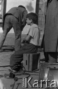 09.1959, Lądek Zdrój, woj. wrocławskie, Polska.
Plan zdjęciowy do filmu 
