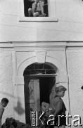09.1959, Lądek Zdrój, woj. wrocławskie, Polska.
Plan zdjęciowy do filmu 