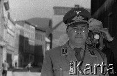 09.1959, Lądek Zdrój, woj. wrocławskie, Polska.
Plan zdjęciowy do filmu 