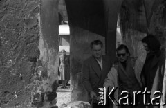 09.1959, Lądek Zdrój, woj. wrocławskie, Polska.
Plan zdjęciowy do filmu 