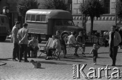 09.1959, Lądek Zdrój, woj. wrocławskie, Polska.
Plan zdjęciowy do filmu 