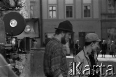 09.1959, Lądek Zdrój, woj. wrocławskie, Polska.
Plan zdjęciowy do filmu 