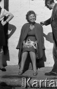 09.1959, Lądek Zdrój, woj. wrocławskie, Polska.
Plan zdjęciowy do filmu 