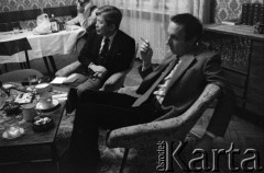 Listopad 1982, Polska.
Spotkanie dziennikarzy.
Fot. Irena Jarosińska, zbiory Ośrodka KARTA