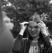 1976, Puławy, Polska.
Letnie kolonie zorganizowane dla dzieci z Polonii we Francji. 
Fot. Irena Jarosińska, zbiory Ośrodka KARTA