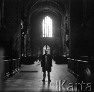 1969, Kraków, Polska.
Kompozytor Krzysztof Penderecki.
Fot. Irena Jarosińska, zbiory Ośrodka KARTA